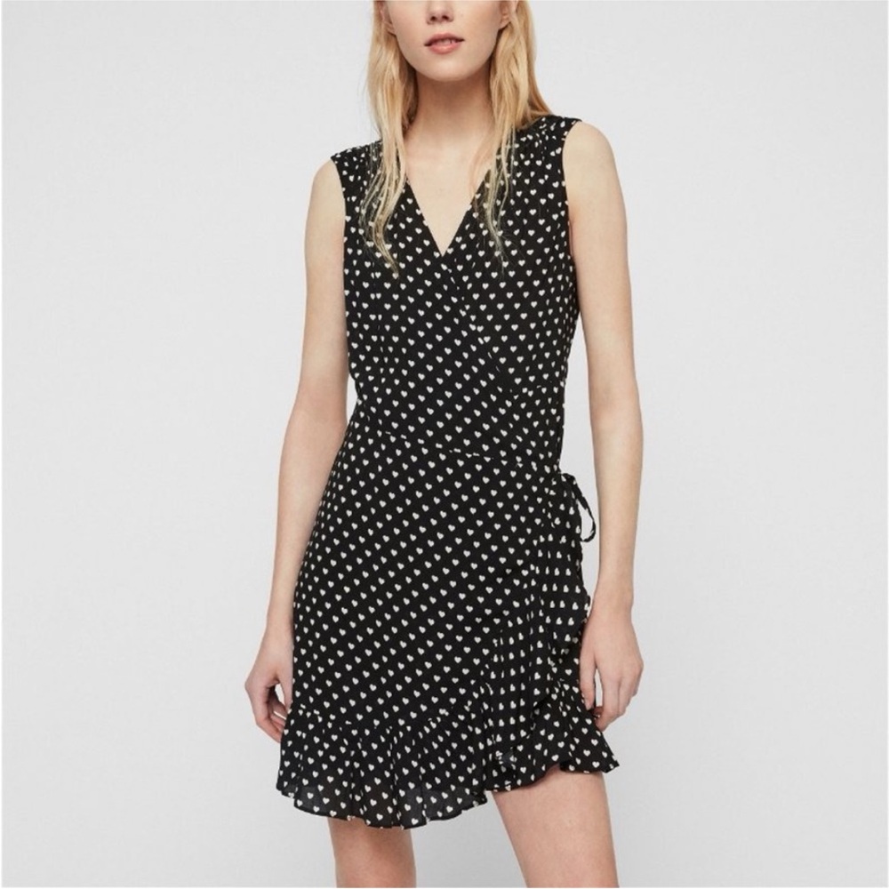 All Saints wrap dress, size XS
